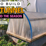 low tunnel, Hoop-house