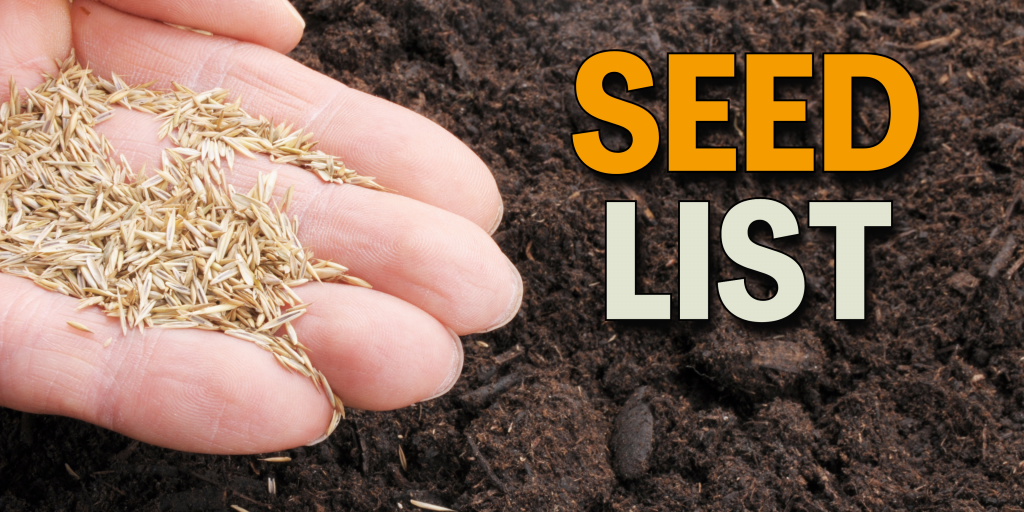 amazon seed list
