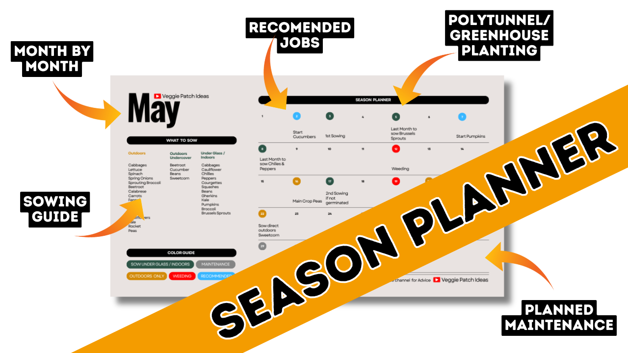 SEASON VEGETABLE PLANNER